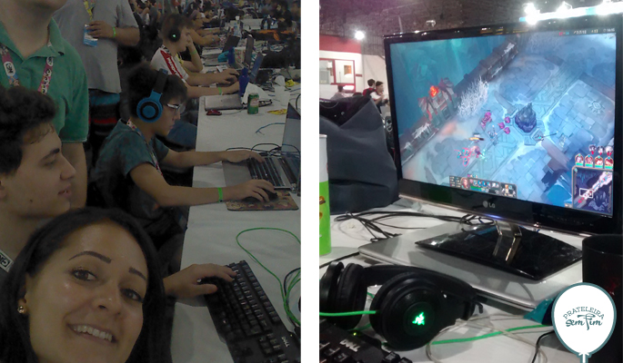 A diferentona sem PC na Campus... +  LOL - o jogo que nunca entenderei...