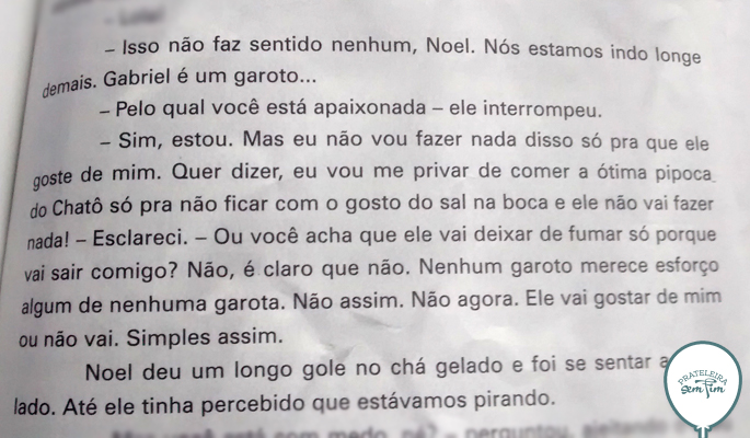 Se ele não gostar de ti como tu é, larga de mão.