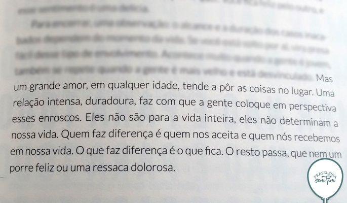 O que faz a diferença é o que fica.