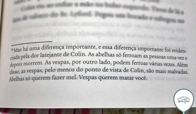 Notas e mais notas de rodapé...