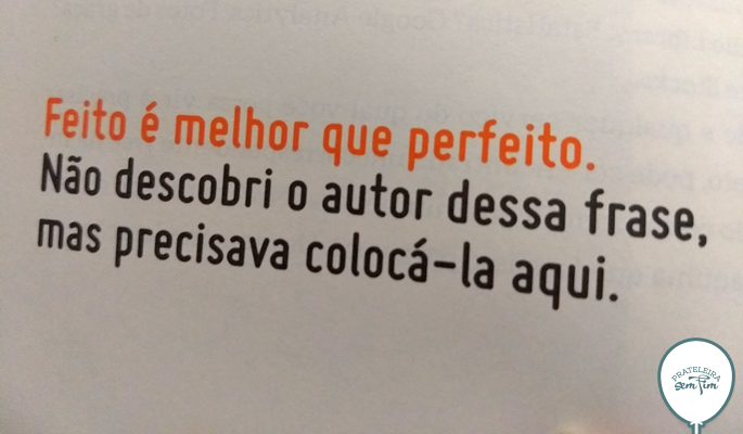 Bora tirar as ideias do papel!